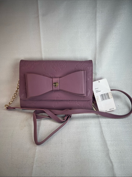 Betsey Johnson Handbags - Betsy Johnson, lavender Crossbody